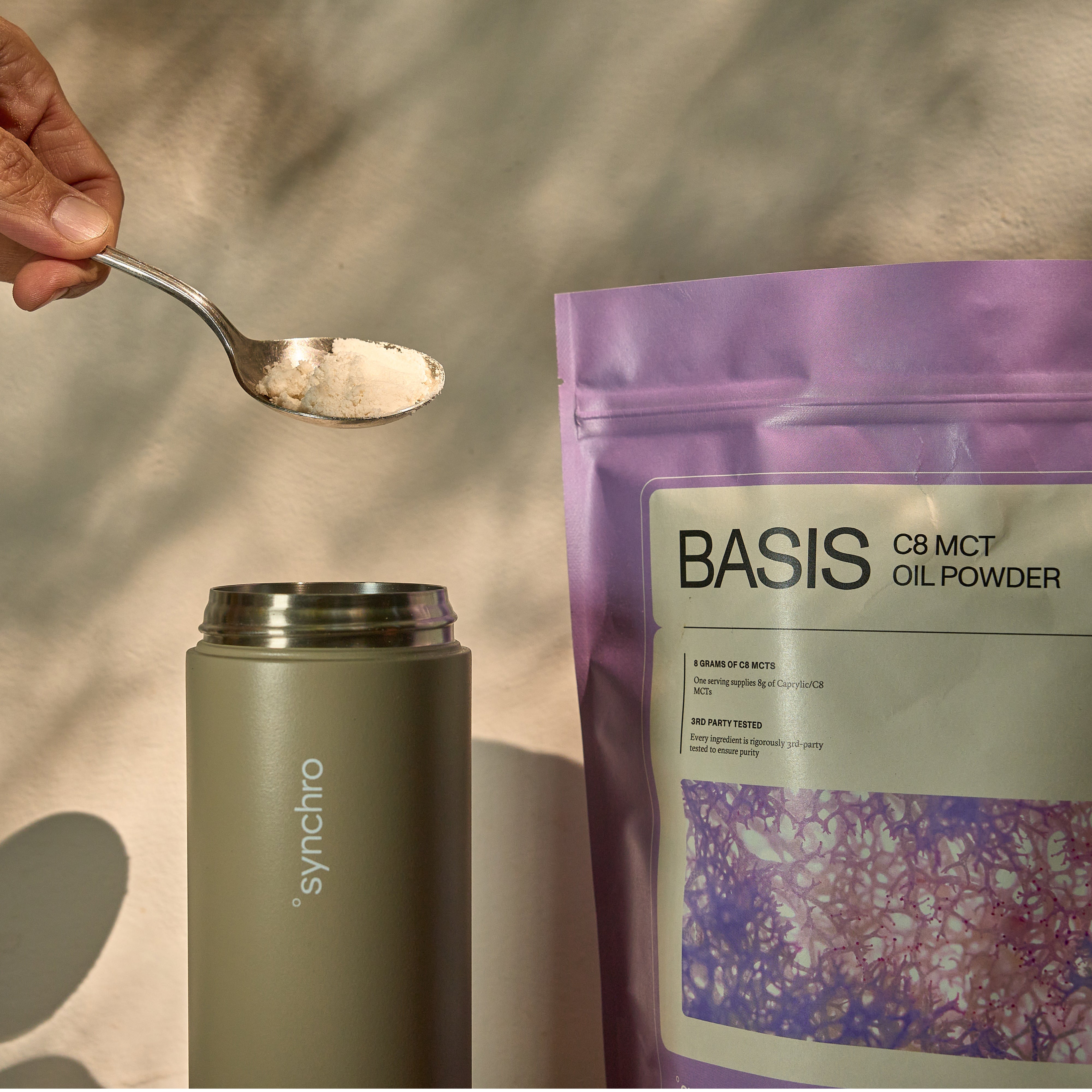 Basis | C8 MCT Oil Powder – Synchro