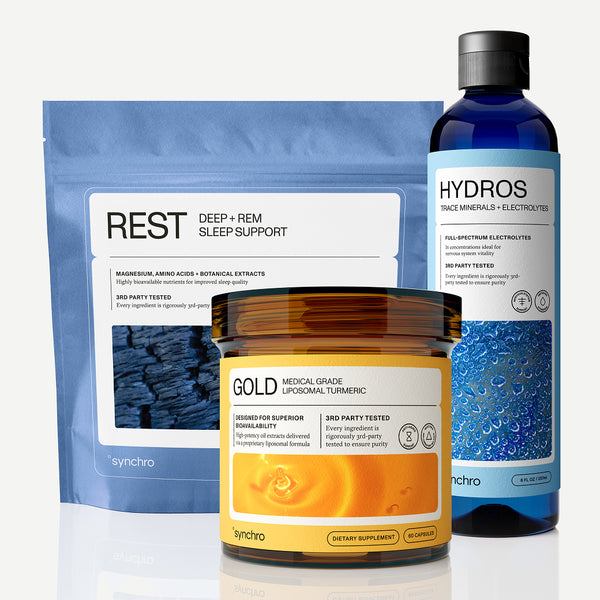 GOLD + SLEEP + HYDRATION SET